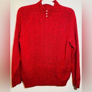 Karon Scott Red Sweater Petites